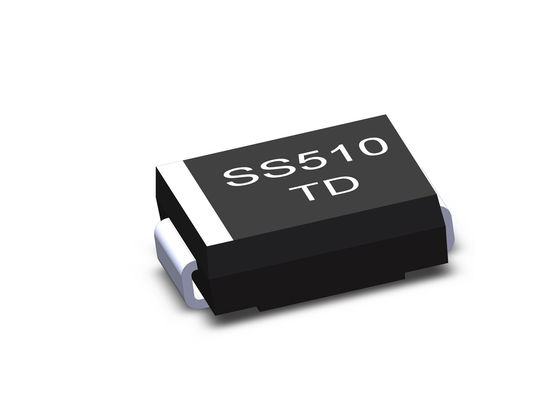 Diode SMC-Paket Ss54 Ss56 SMD Schottky der Sperrschichtdiode-5a 40V 100V 60V