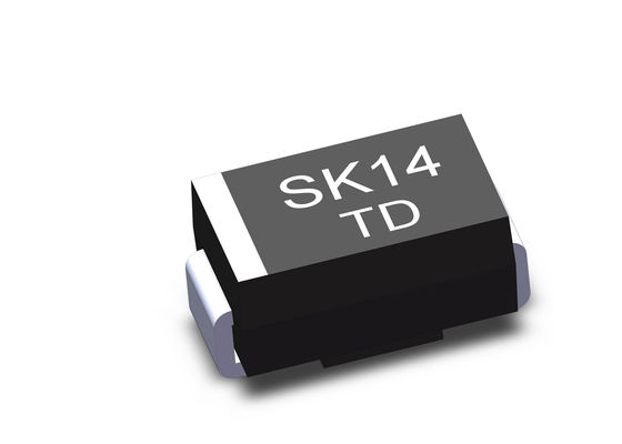 BERG-Schottky-Energie-Gleichrichter SK14 SMD Schottky der Sperrschichtdiode-1a 40v SMA Oberflächen