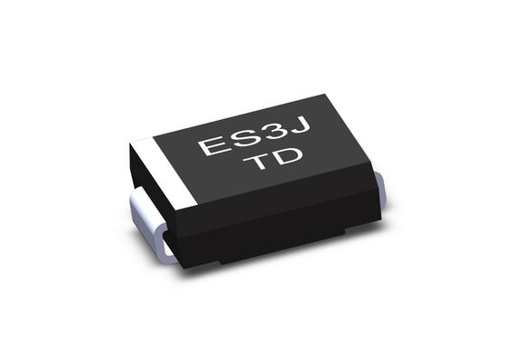 FRD-super schnelle Rückwiederaufnahme-Diode ES3J 3 Ampere 600V
