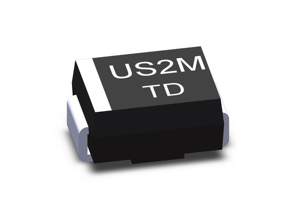 US2M High Efficiency Fast Dioden-Kasten der Wiederaufnahme-Gleichrichterdiode-2A 1000v Smb TUN 214AA